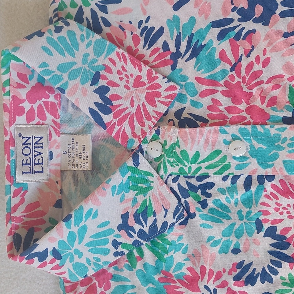 Leon Levin polo shirt NWT - Picture 4 of 11